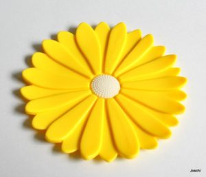 Silikonuntersetzer_Sonnenblume